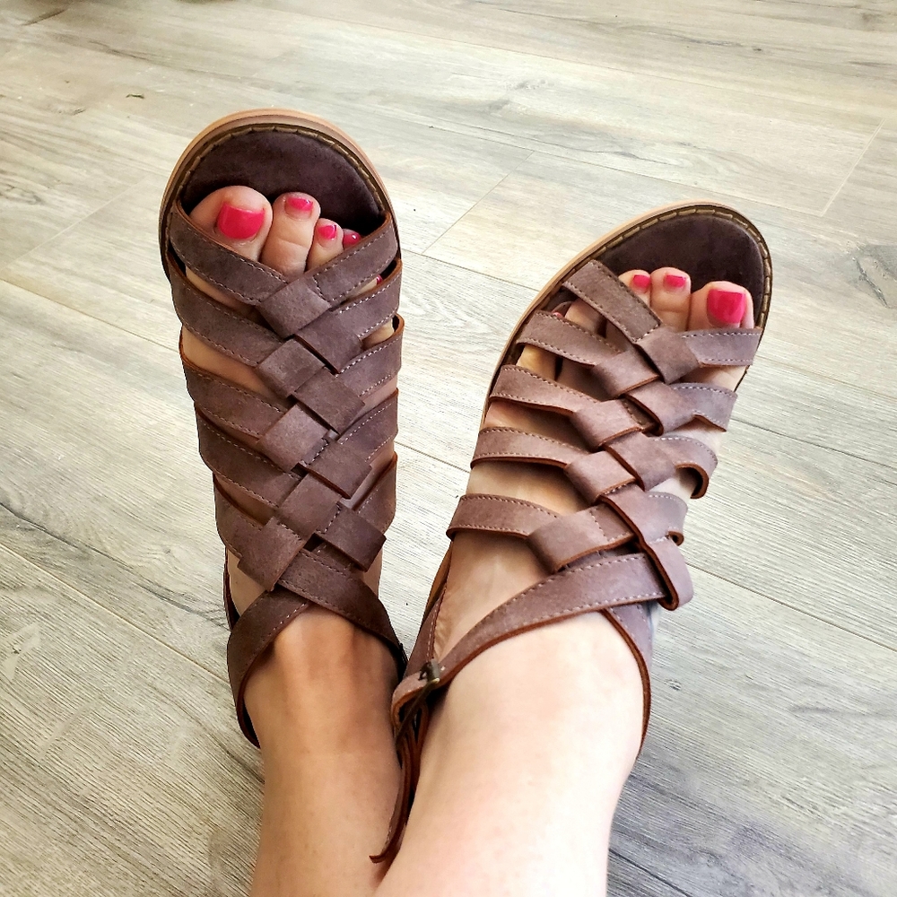 SOLD! 🎀3 for $35🎀 NWOT- Braided Heeled Sandals, - Picture 12 of 12
